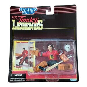 Tony Esposito Chicago Blackhawks 1997 Starting Lineup Timeless Legends Figure